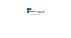 Desktop Screenshot of leadscentral.net