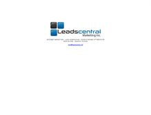 Tablet Screenshot of leadscentral.net